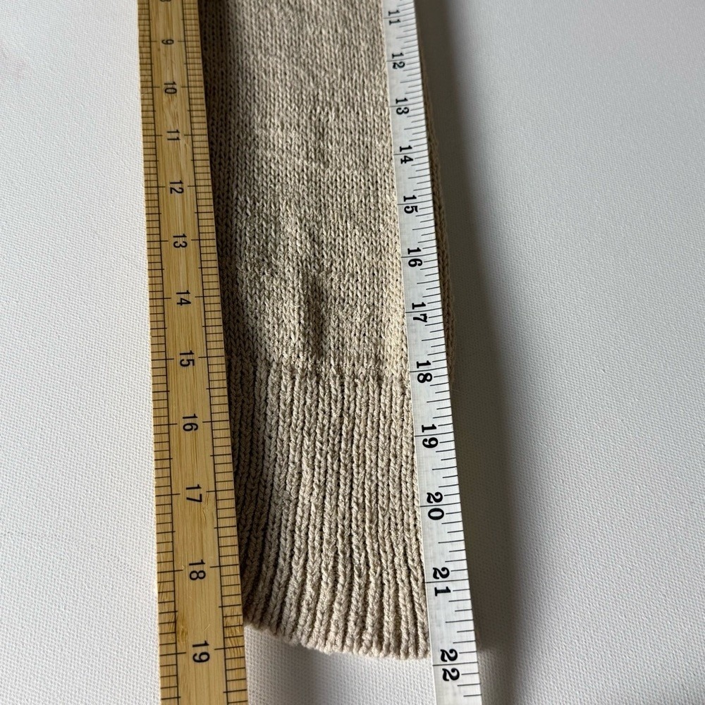 Banana Republic XS Cream Cotton‎ Sweater Minimalist Crewneck Capsule - Picture 10 of 10